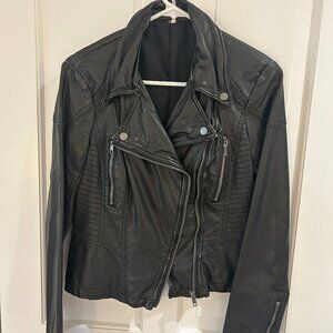 Free People Leather Jacker